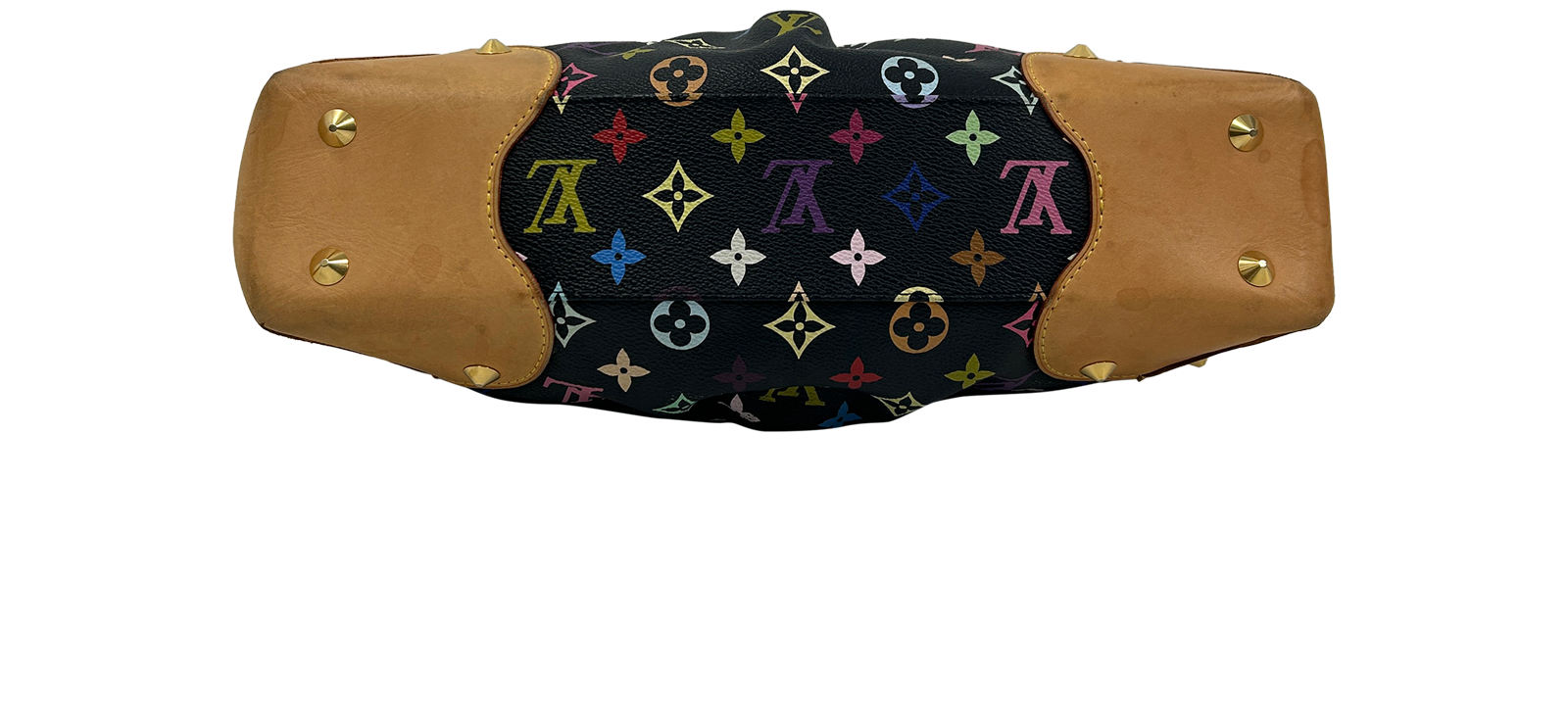 Judy, 840&euro;, Bolso, Marrón/Negro, Canvas - General, Vista superior